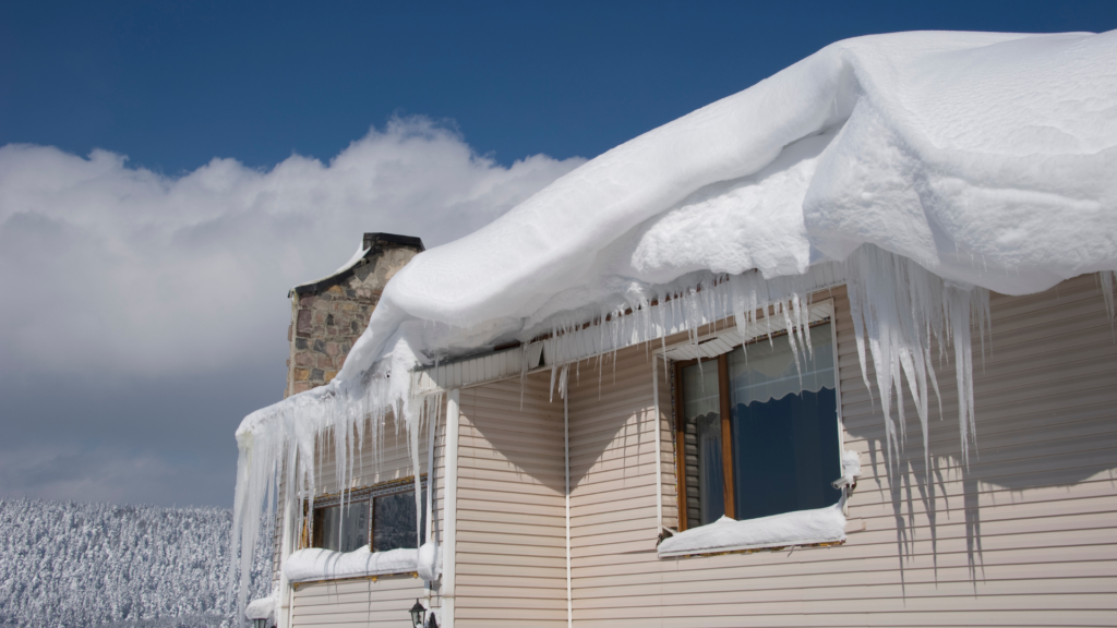 Prevent ice dams on roof