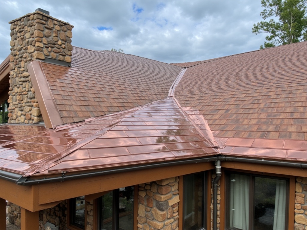 heat shingles - copper