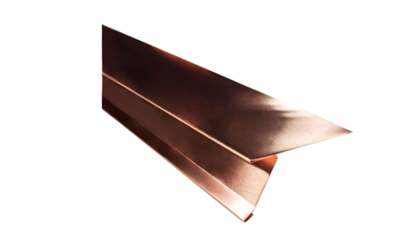 copper drip edge for heat shingles